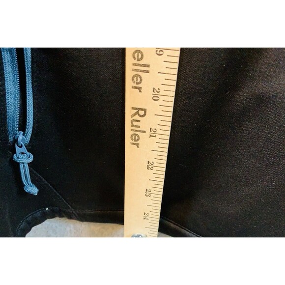 CE Schmidt Workwear for Her XL Quarter Zip PopOver Zippered Pockets Black - Picture 8 of 10